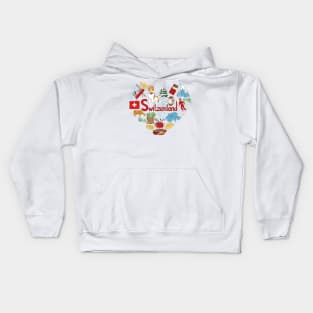 Switzerland elements Kids Hoodie